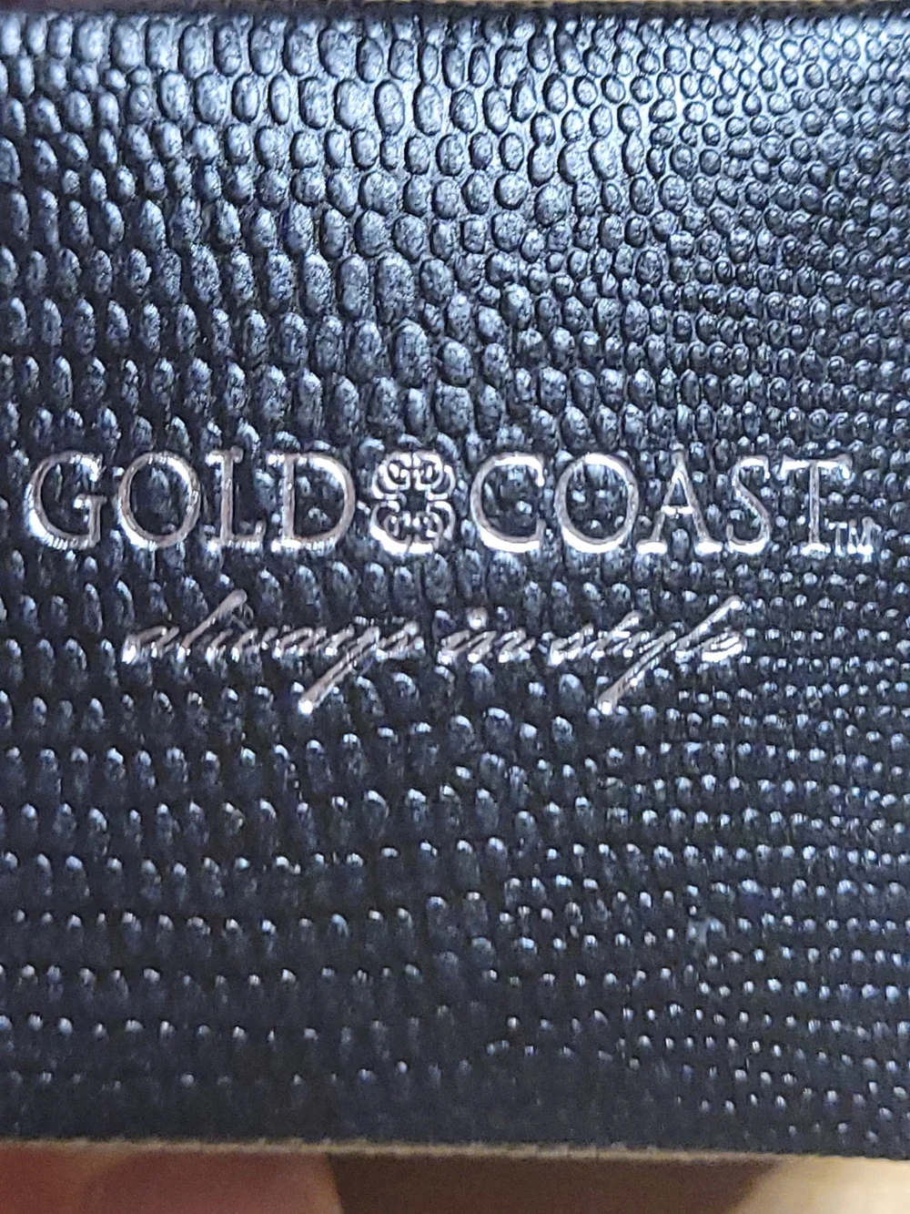 Gold Coast Platinum Plated Purple  Pendant Necklace